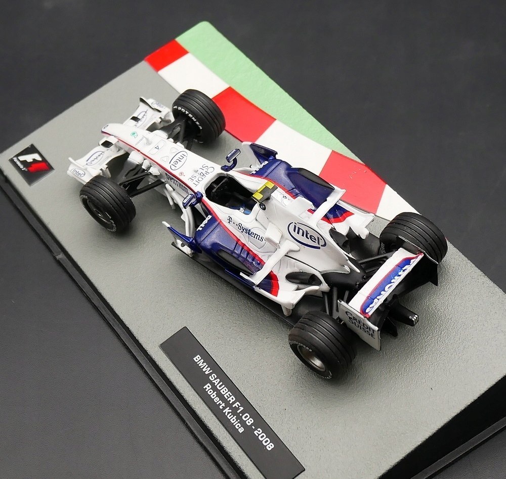 Die cast 1/43 Modellino Auto F1 BMW Sauber F1 08 2008 R.Kubica - Dak  Mantova sas